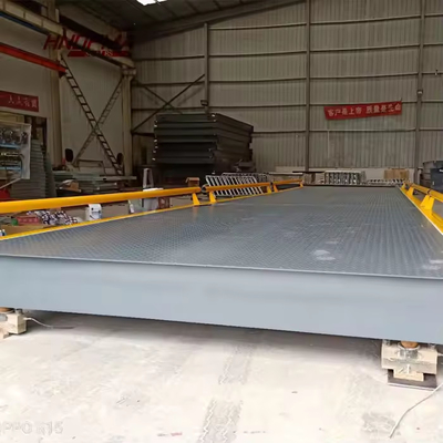 2024 HNOPMA 電子 U ビーム プラットフォーム トラック スケール 40 トン 重量橋 60T 80T トラック 重量橋